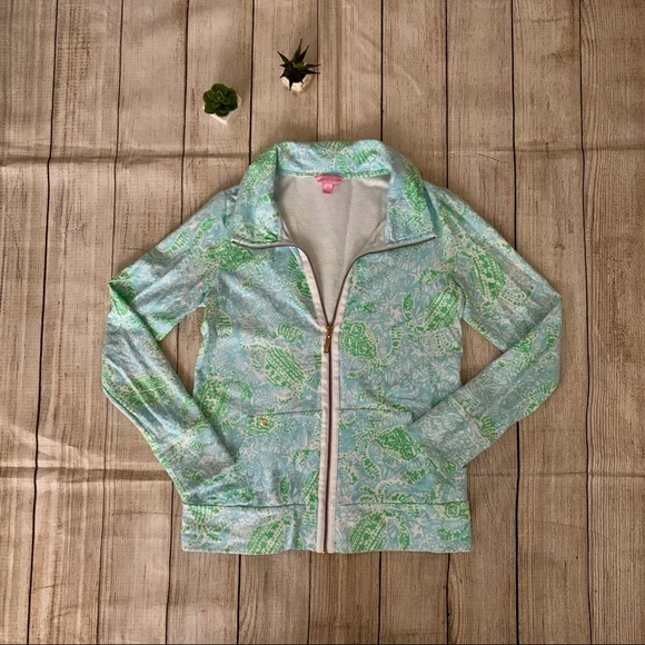 Lilly Pulitzer Jackets & Blazers - Lilly Pulitzer zip up jacket